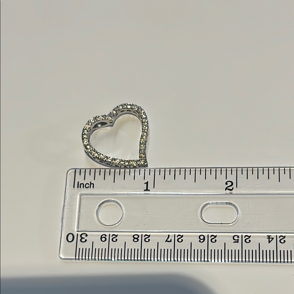 Silver Heart-Shaped Pendant
